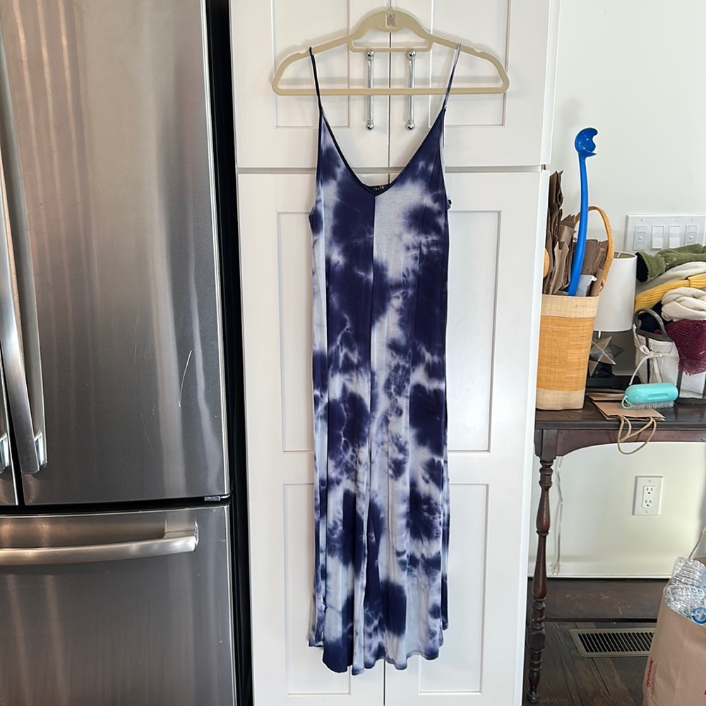 Saints tie dye romper